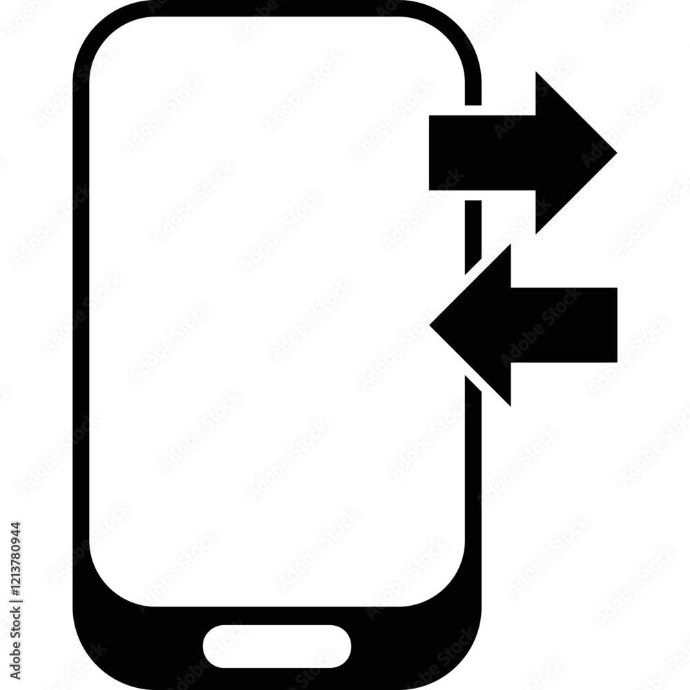 Simple vector icon mobile phone
Simple vector icon mobile phone