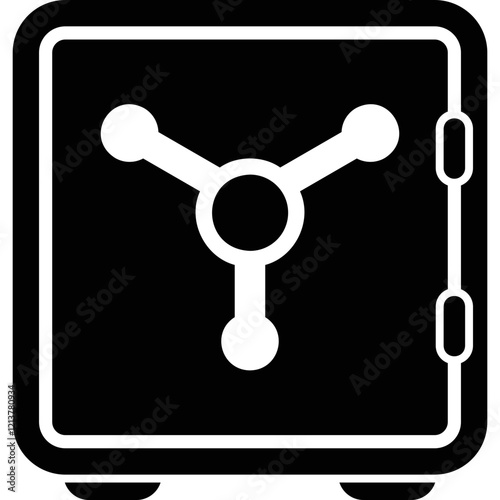 Simple vector icon safe