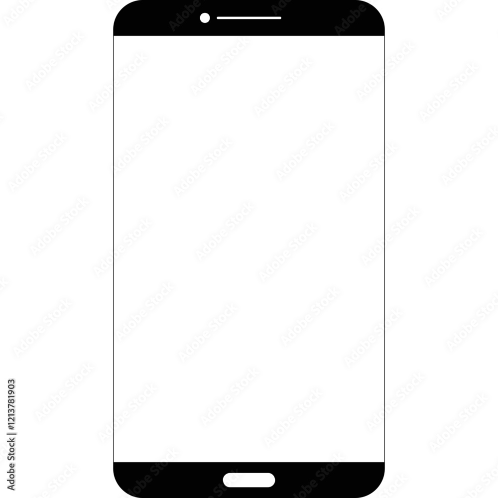 Simple vector icon mobile phone
Simple vector icon mobile phone