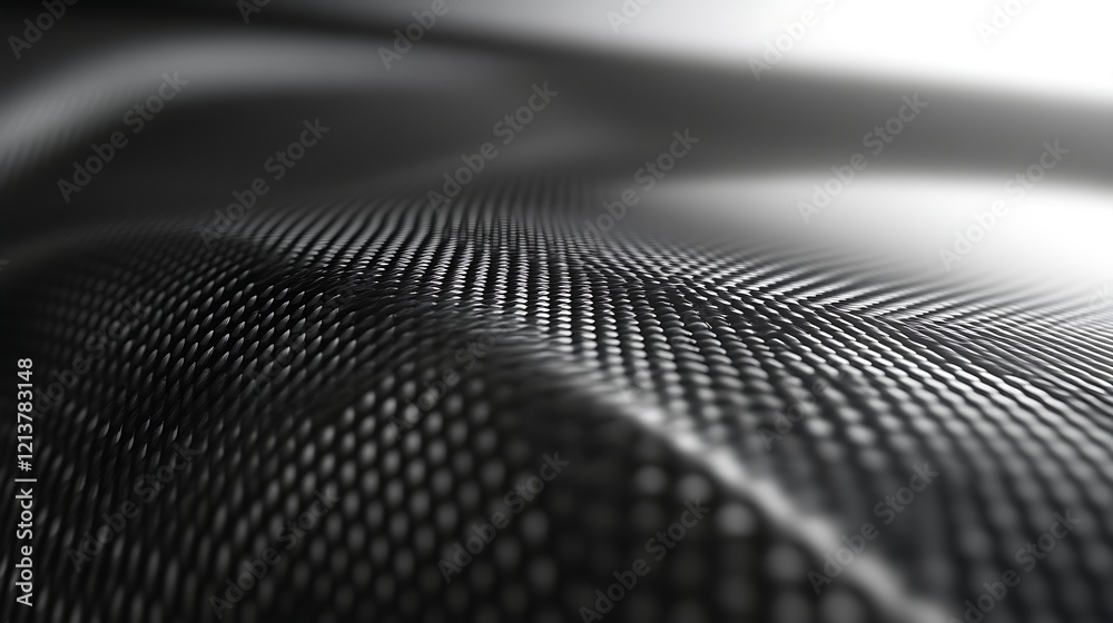 Abstract Black Textured Surface Showing Wave Pattern Abstract Black Textured Surface Showing Wave Pattern