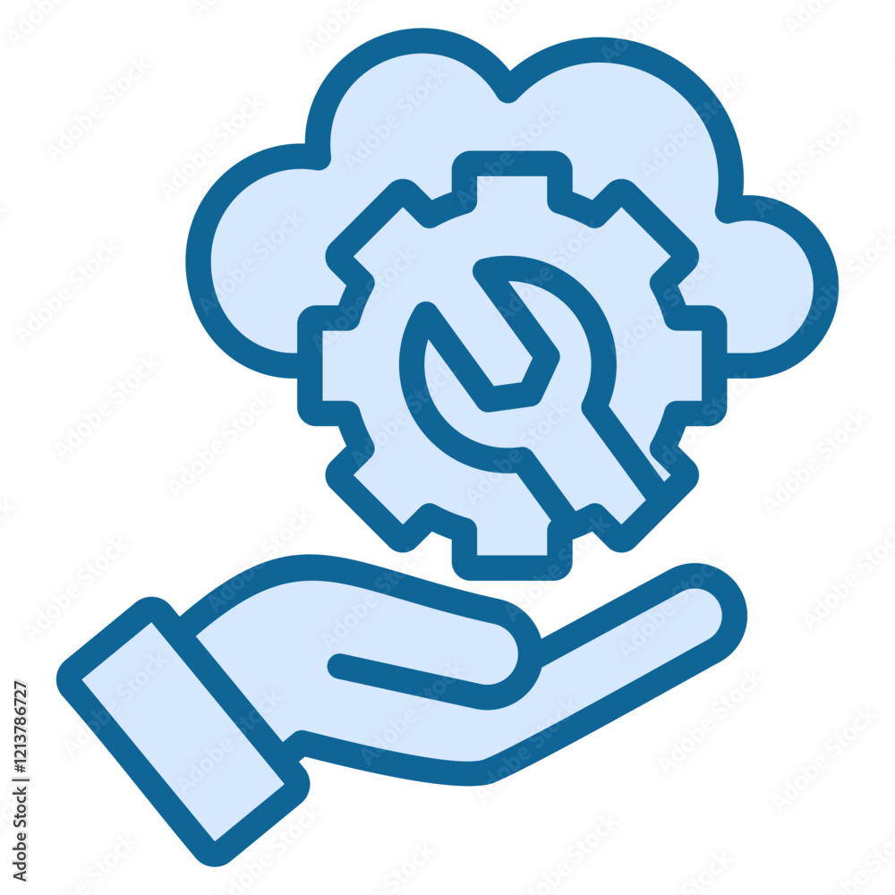 Cloud Services Icon Cloud Services Icon