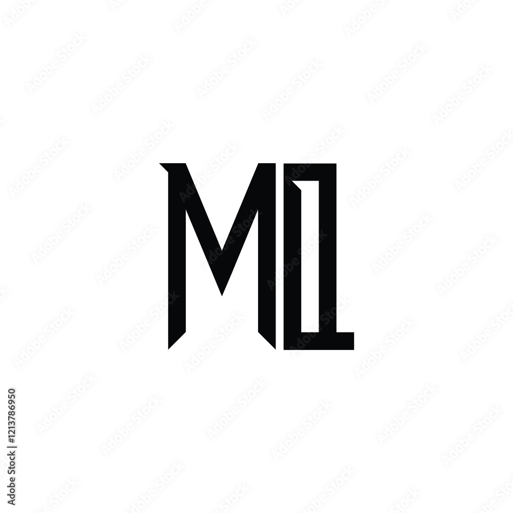 MQ monogram logo design letter text name symbol monochrome logotype alphabet character simple logo MQ monogram logo design letter text name symbol monochrome logotype alphabet character simple logo