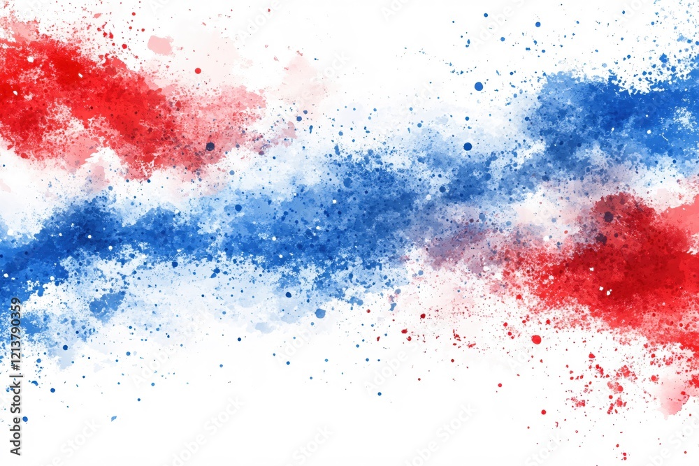Abstract Red Blue Watercolor Splash Background Design Abstract Red Blue Watercolor Splash Background Design