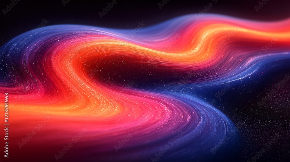 Abstract cosmic swirl, vibrant colors, dark background, digital art, website header Abstract cosmic swirl, vibrant colors, dark background, digital art, website header