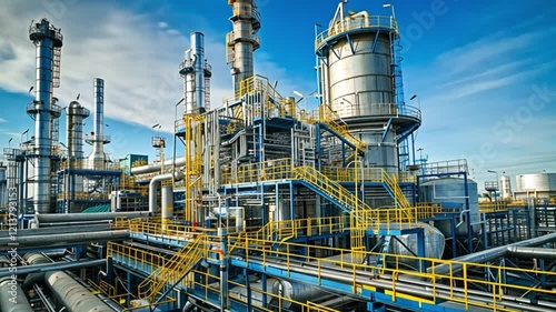 Wallpaper Mural an industrial factory building footage Torontodigital.ca