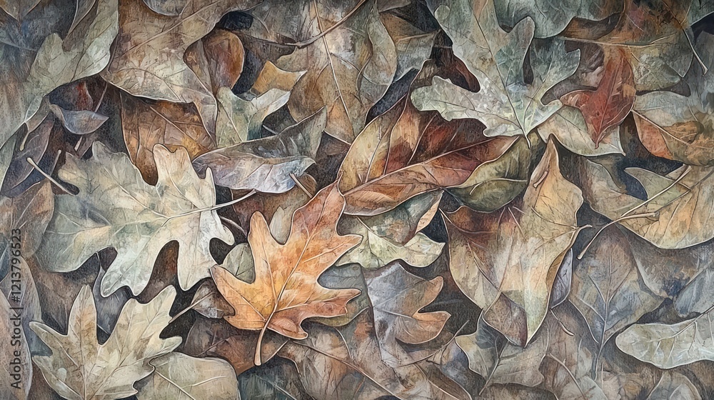 Autumn Leaves Watercolor Painting: A Symphony of Fall Colors Autumn Leaves Watercolor Painting: A Symphony of Fall Colors