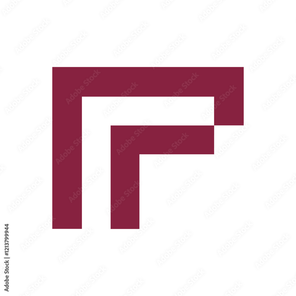 RL letter logo with a sleek color gradient. RL letter logo with a sleek color gradient.