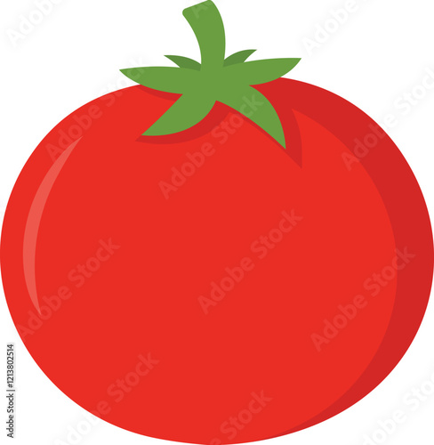 Tomate Fruit Cartoon Illustration