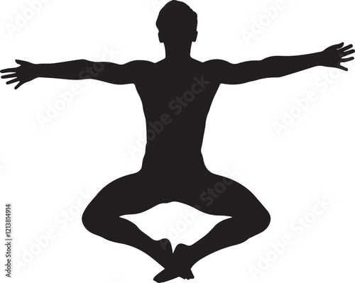 Gymnast Silhouette
