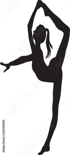 Gymnast Silhouette