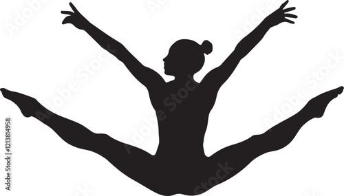 Gymnast Silhouette