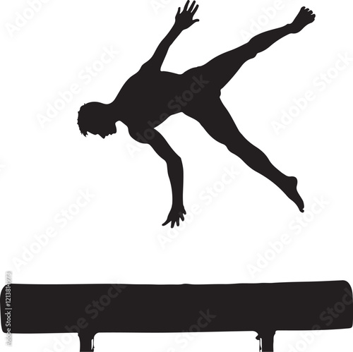 Gymnast Silhouette