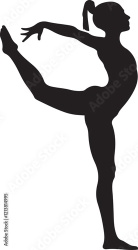 Gymnast Silhouette