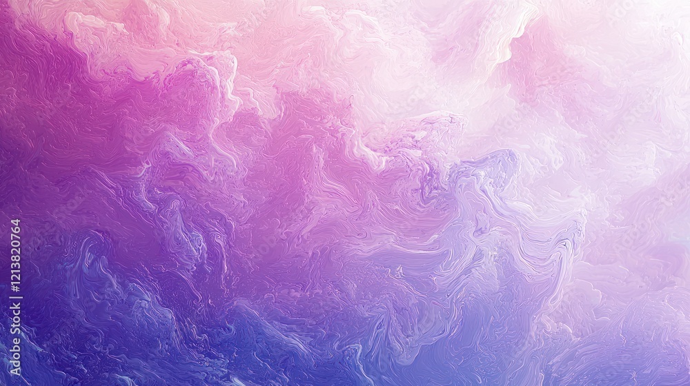 Fototapeta premium Abstract Purple and Pink Swirls: A Dreamlike Digital Painting