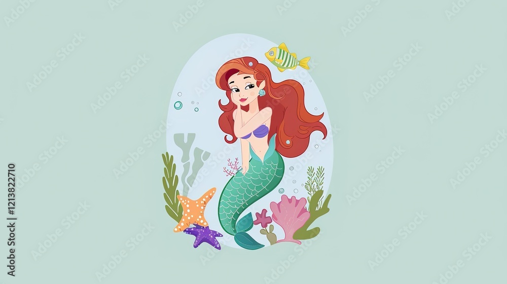 _Little_mermaid_Sea_creatures_Mermaid_magical_sea_ _Little_mermaid_Sea_creatures_Mermaid_magical_sea_
