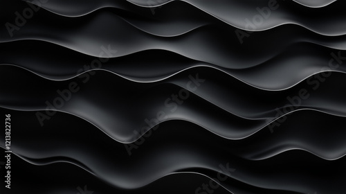 Dark Wave Abstract:  A mesm...