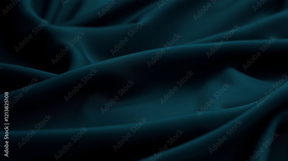 Fototapeta premium Elegant Seamless Dark Silky Fabric Texture