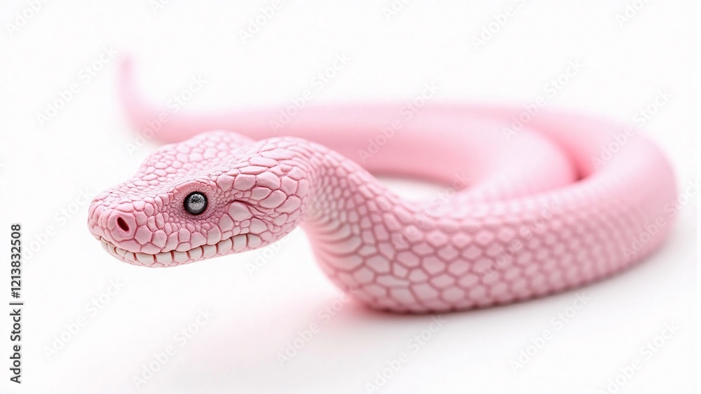 Fototapeta premium Pink Albino Snake