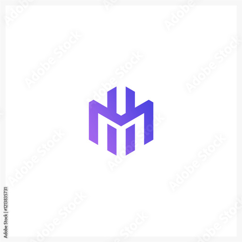 hm logo polygon shape