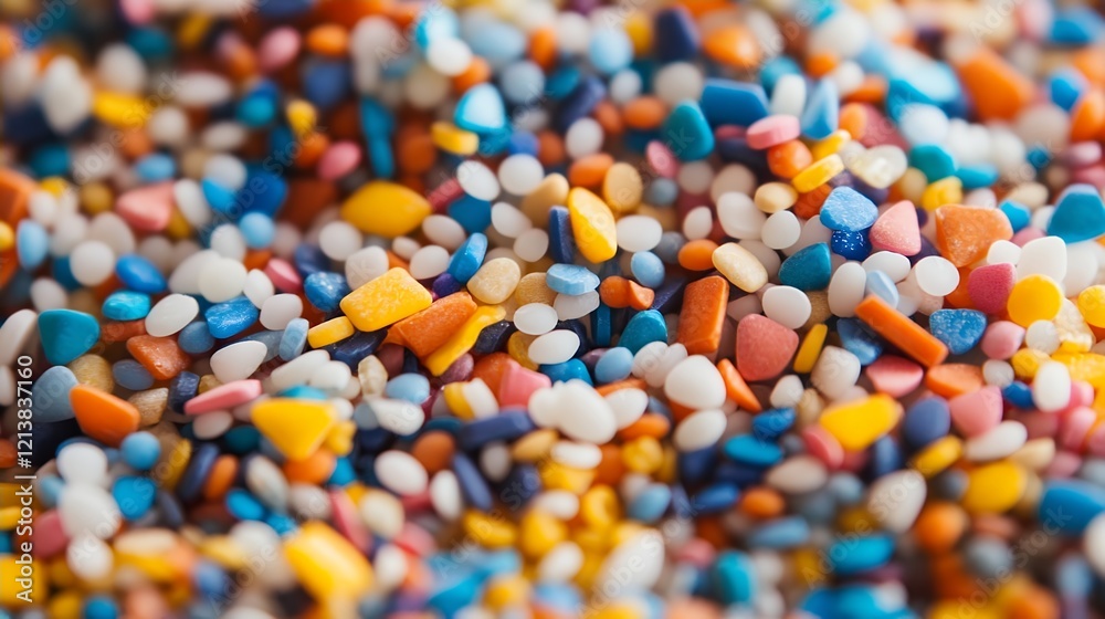 Colorful Candy Sprinkles Background Texture Image Colorful Candy Sprinkles Background Texture Image