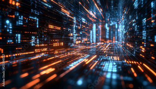 concept for high speed internet or data engineering