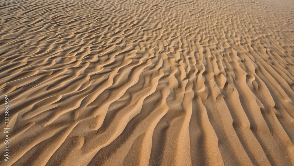 Aerial View of Sand Dunes with Wind-Crafted Patterns Aerial View of Sand Dunes with Wind-Crafted Patterns