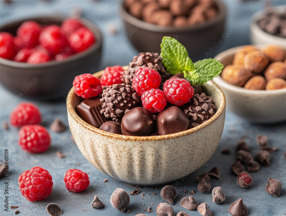 Photo of Chocolates: A Collection for Websites and Advertisement Campaigns Photo of Chocolates: A Collection for Websites and Advertisement Campaigns