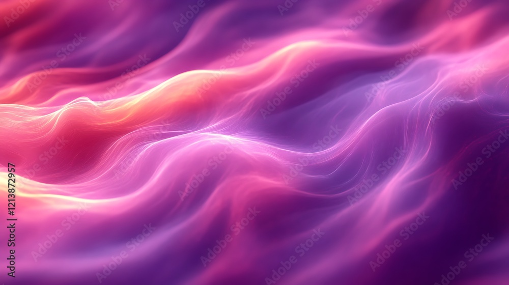 Abstract pink and purple flowing waves. (1) Abstract pink and purple flowing waves. (1)