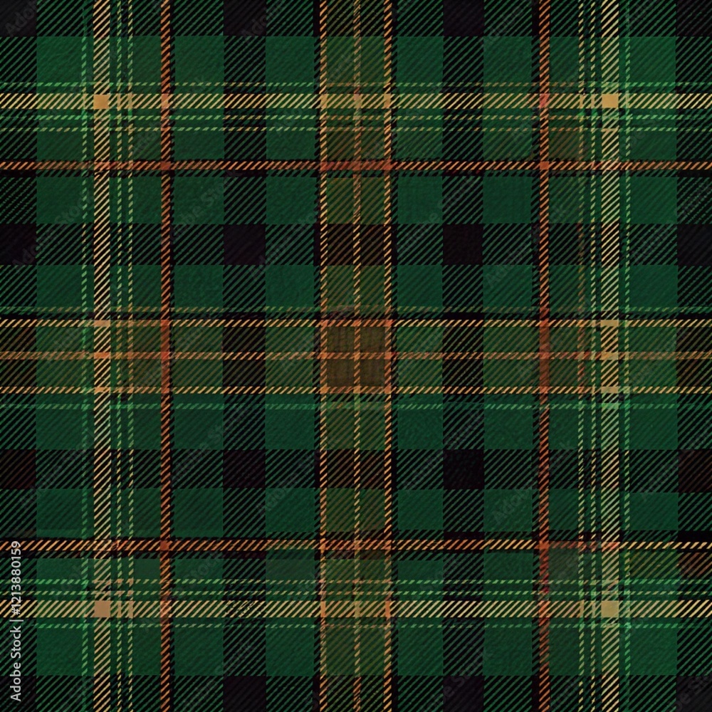 Tartan green plaid fabric Green plaid seamless pattern fabric design Tartan green plaid fabric Green plaid seamless pattern fabric design