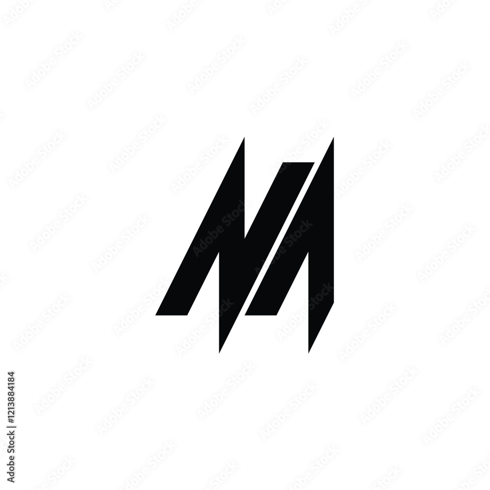 NA monogram logo design letter text name symbol monochrome logotype alphabet character simple logo NA monogram logo design letter text name symbol monochrome logotype alphabet character simple logo