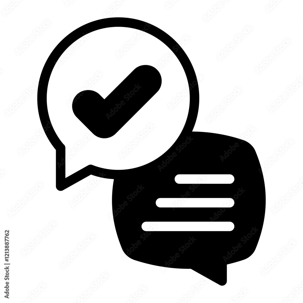 confirm chat solid style