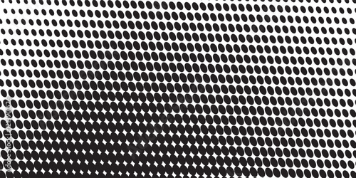 Grunge halftone gradient background. Faded grit noise texture. White and black sand wallpaper. Retro pixelated backdrop