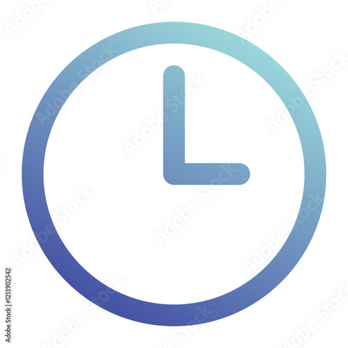 clock icon for illustration