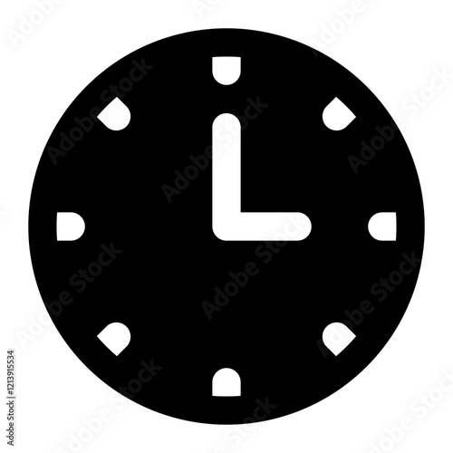 clock icon for illustration