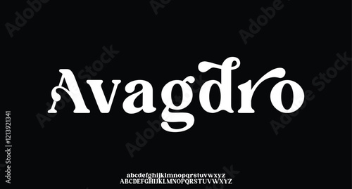 Elegant alphabet letters classic font. Classic Modern Serif Lettering Minimal Fashion Designs. Typography decoration fonts for branding, wedding, invitations, logos. vector illustration
