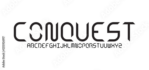 a modern minimalist futuristic font with a scifi theme
