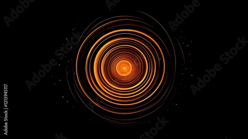 Abstract concentric circles graphic design photo