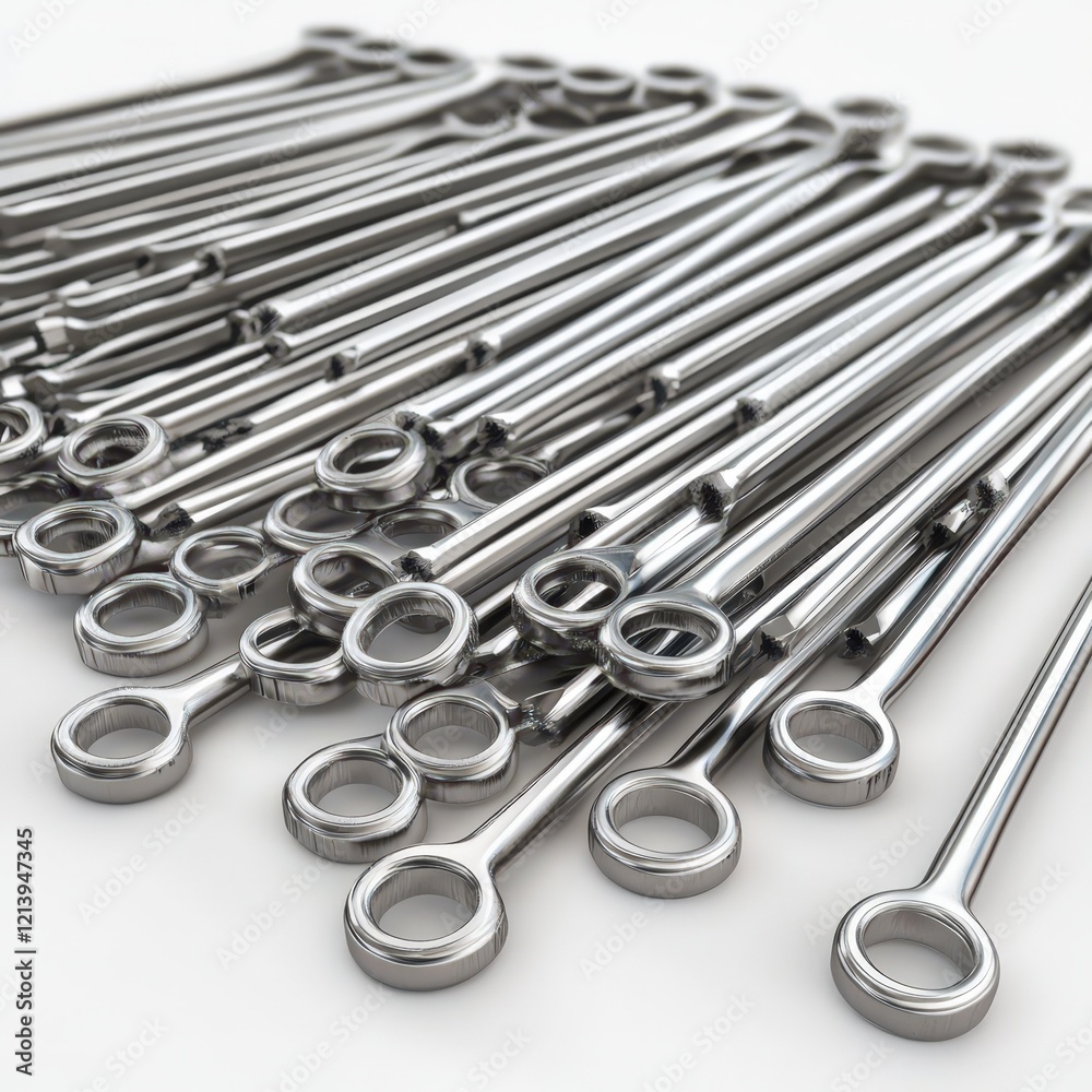 A Collection Of Shiny Metallic Surgical Instruments A Collection Of Shiny Metallic Surgical Instruments