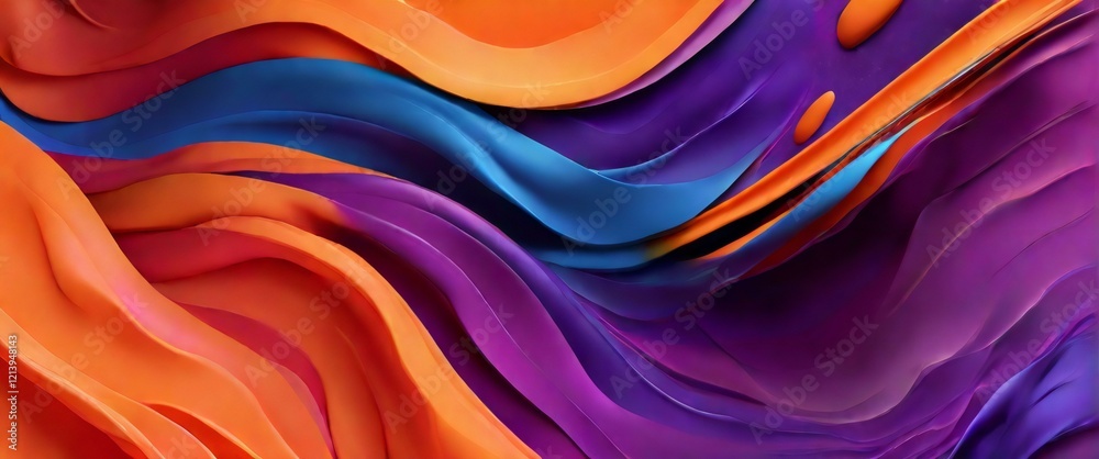 Obraz premium colorful silk background