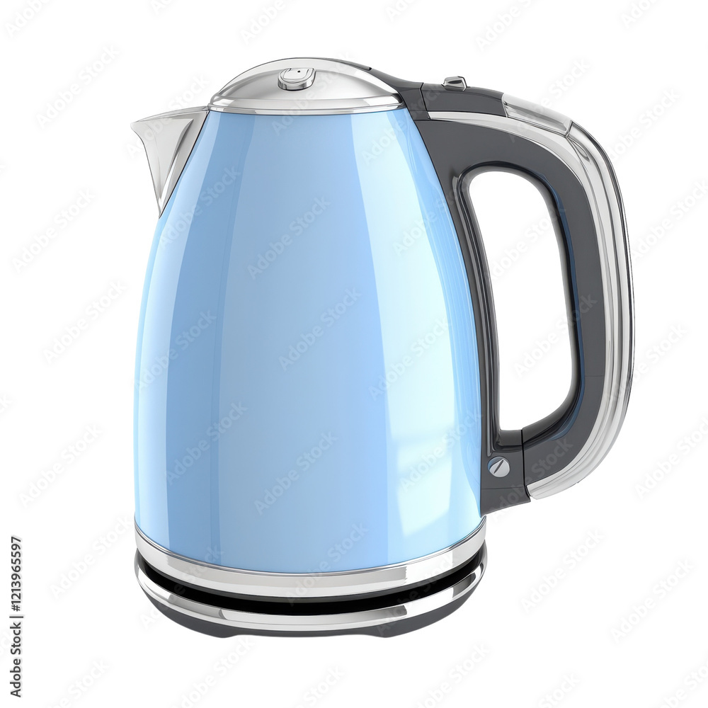 Electric Kettle on White Background on transparent background. Electric Kettle on White Background on transparent background.
