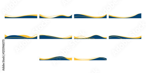 Curve Wavy Footer