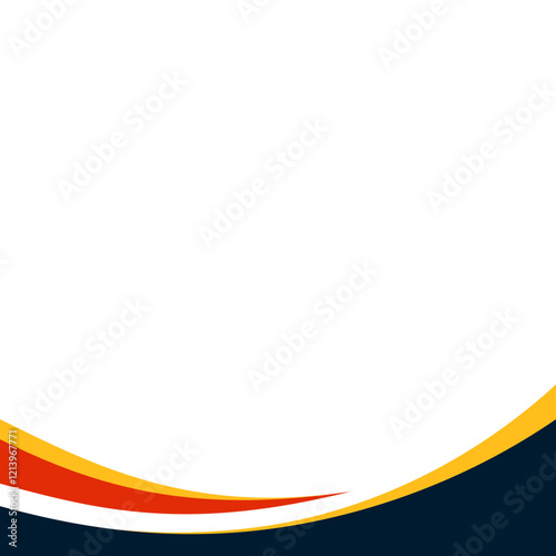 Curve Footer Banner