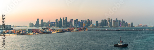 Twilight Splendor of Doha