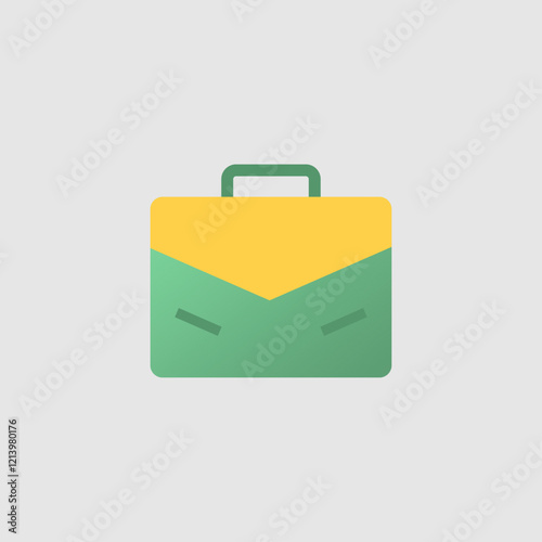 Free Download Professional office bag icon vector illustration clean and sleek design perfect for business themes - GFXLoad