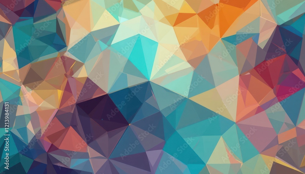 Colorful abstract geometric background pattern Colorful abstract geometric background pattern