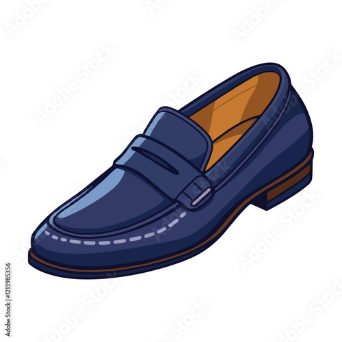 Pair of women's fashion ugly sneakers with big clunky sole. Side view of modern and trendy sports footwear. Colored flat vector illustration of stylish footgear isolated on white background