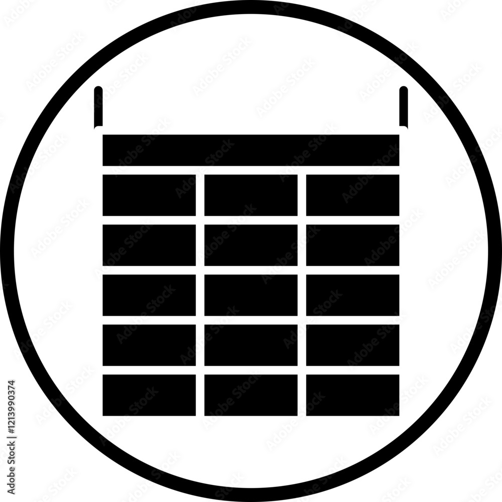 Jail Wall icon style