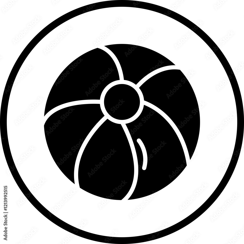 Beach Ball icon style Beach Ball icon style