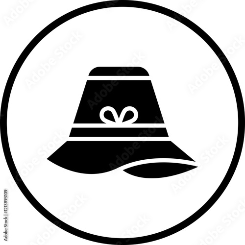 Sun Hat icon style