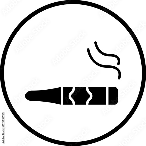 Cigar icon style